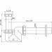 Сифон для биде Alcaplast A45F-DN40