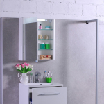 Шкаф зеркальный Fancy Marble Santorini 600