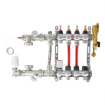 Коллектор с расходомерами Raftec 1'х4