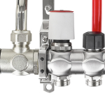 Коллектор с расходомерами Raftec 1'х4