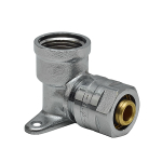 Коліно Raftec ВВ 16x1/2' UVL-1601 з вушками