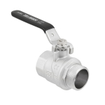 Кран шаровый Raftec BLACK PN40 ВН 1 1/2' DRH51