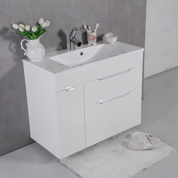 Тумба навісна Fancy Marble Amelia 900 з умивальником Amelia 900 (Bermuda2 0709101)