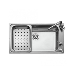 Мийка для кухні TEKA BAHIA 1B Plus 860х500 Нержавійка