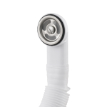 Сифон для миття PLM 1 1/2'x40 з різьбовим випуском 40x40/50 та гнучким переливом PM 40 SF 20 04