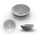 Тумба навісна Fancy Marble Fiji 700 з умивальником Mona 420  і стільницею