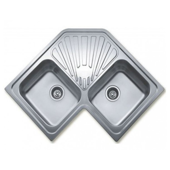 Мийка для кухні TEKA CLASSIC ANGULAR 2B 830x830 Нержавійка