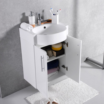 Тумба навісна Fancy Marble Ibiza 50 з умивальником Comfort 512C