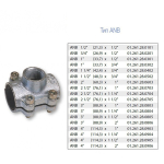 GEBO ANB врезка в трубу DN 80 3'x1'