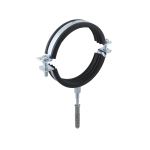 Хомут трубний Raftec (гайка (М8+10)+шуруп) 3' (83-91) RHO-8391