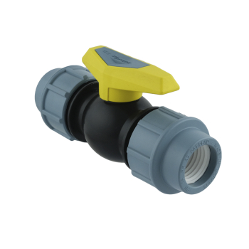 Кран кульовий ПНД SantehPlast 32x32 мм