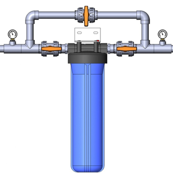 Колба механічного очищення Titan 1', 4,5'?20', 8 бар