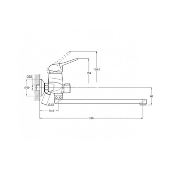 Змішувач для кухні G-lauf A048