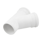 Трійник внутрішній безшумний ASG S-LINE ф 110мм x45°