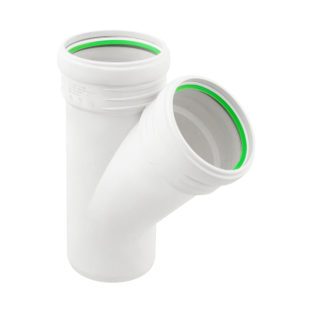 Трійник внутрішній безшумний ASG S-LINE ф 110мм x45°