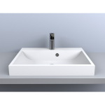 Умывальник Miraggio VARNA 600 белый глянец + перелив