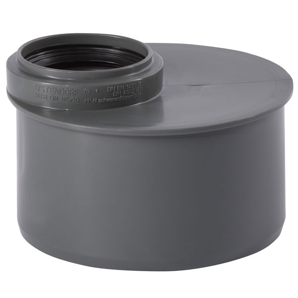 Редукція внутрішня ексцентрична коротка OSTENDORF HTsafeR ф110мм х50мм