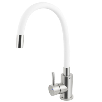 Змішувач для кухні VENTA з гнучким виливом VA3008E-white