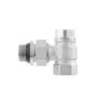 Клапан запорний кутовий Raftec 1/2'х1/2'