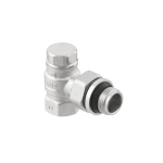 Клапан запорний кутовий Raftec 1/2'х1/2'