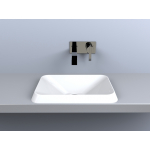 Умывальник Miraggio ALBENA  450 белый глянец + перелив