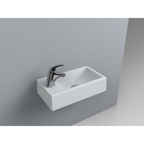 Умывальник Miraggio FARO R 400x200 белый глянец