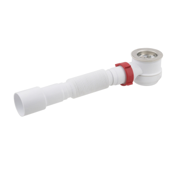 Сифон для душевого поддона PLM 1 1/2' и гофротрубой 40x40/50