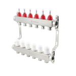Колектор PLM 1'x3/4' 6 виходів PSMF106