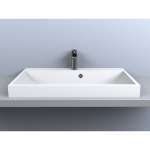 Умывальник Miraggio VARNA 800 белый глянец + перелив