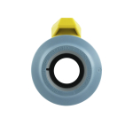 Кран кульовий ПНД SantehPlast 50мм 1 1/2'