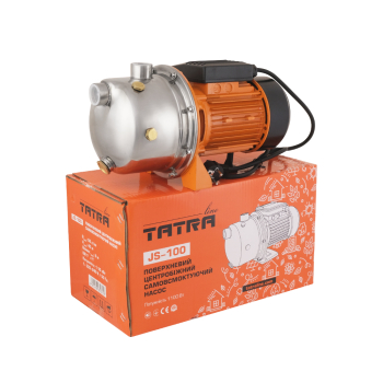 Насос поверхневий TATRA-line JS100 (нерж.) 1.1кВт Q.max 57л/хв., H.max 45m