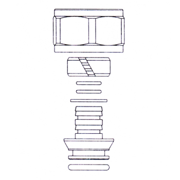 Євроконус Raftec 3/4 '16мм EKR16-34