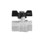 Кран шаровый Rafteс BLACK PN40 ВВ 1/2' DRB1