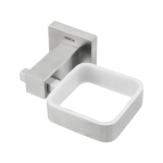 Стакан настінний VENTA матове скло V330N сатин