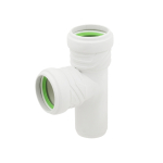 Тройник внутренний безшумный ASG S-LINE ф 50мм x87.5°