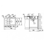 Мийка для кухні TEKA ASTRAL 60 B-TG 780x500 Карбон