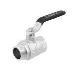 Кран шаровый Raftec BLACK PN40 ВН 1' DRH31