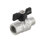 Кран шаровый Raftec BLACK PN40 ВН 1/2' DRB11