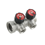 Колектор Raftec 1'x3/4' 2 виходи KV03022