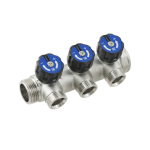 Коллектор Raftec 1'x3/4' 3 выхода KV03023