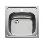 Мийка для кухні TEKA TUNIVERSAL 465.465 1B 465x465 Нержавійка