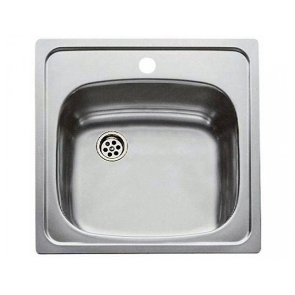 Мийка для кухні TEKA TUNIVERSAL 465.465 1B 465x465 Нержавійка