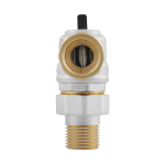 Кран шаровый Raftec BLACK DN15 НВ 1/2' бабочка