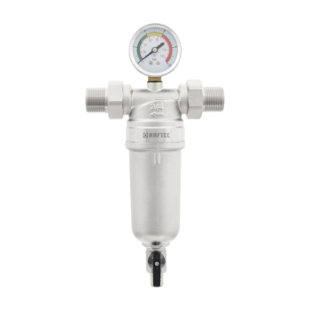 Самопромивний фільтр з манометром 3/4' Raftec RMHF02