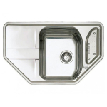 Мийка для кухні TEKA STENA 45 E 800x500 Нержавійка