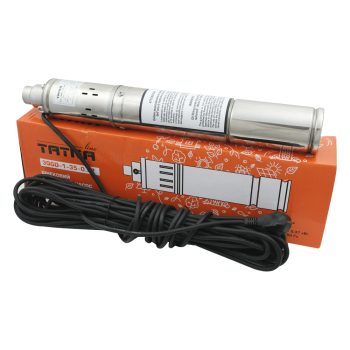 Свердловинний шнековий насос TATRA-line 0.37 кВт, Q.max 25л/хв., H.max 70м. 3QGD-1-35