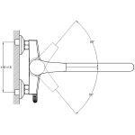 Смеситель для ванной G-lauf ZDN6- A183