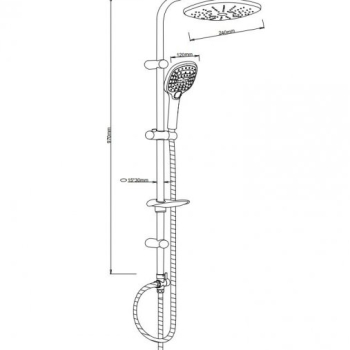 Душова колона VENTA SS1002
