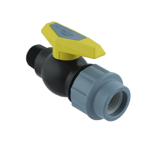 Кран кульовий ПНД SantehPlast 32мм 1'