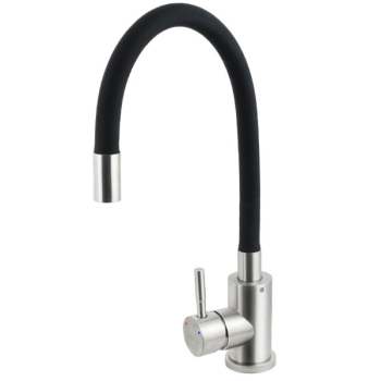 Змішувач для кухні VENTA з гнучким виливом VA3008E-black
